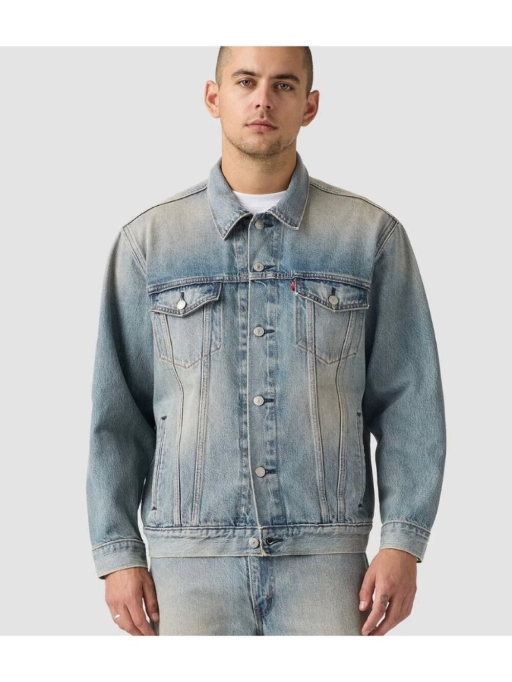 New Levi's Men's XXL Relaxed Trucker Type III Jacket Wherever You Are T